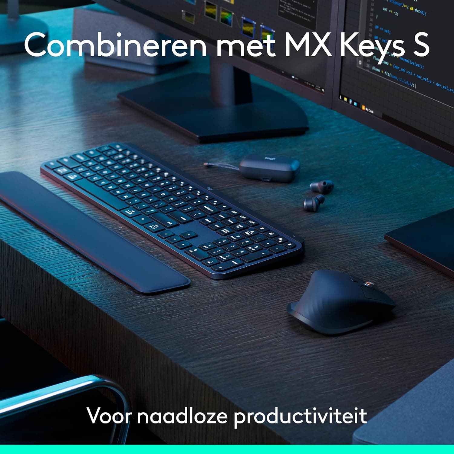 Logitech MX Master 3S Ergonomic Wireless Mouse - slide 3 - unique gift idea